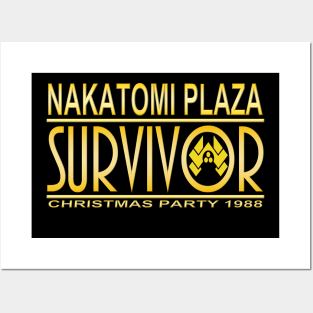 Nakatomi plaza survivor Posters and Art